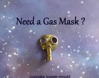 Moule en silicone pour masque à gaz pour travaux manuels pour Halloween