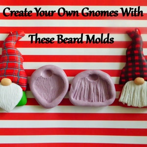 TINYSOME Gnome Beards for Crafting Set Includes 2 pcs Gnome Beard