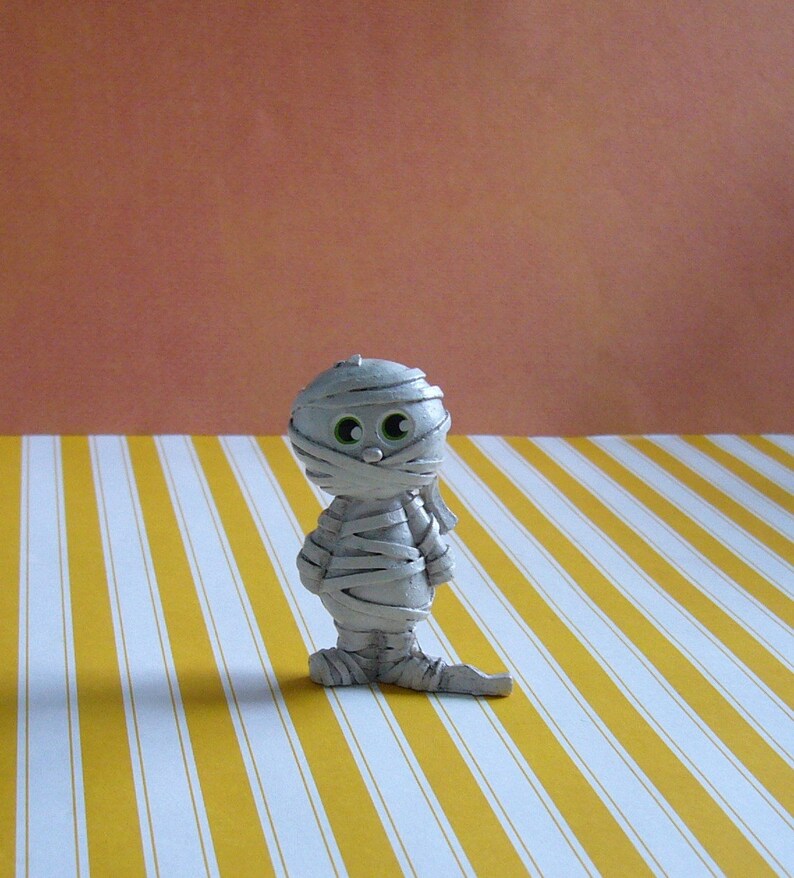 Halloween Mummy Silicone Mold Cake Tool Fondant Chocolate Candy Cupcake Topper Sugar Decorations Polymer Clay Craft