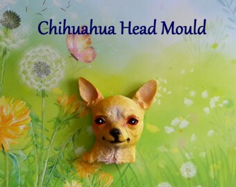 Chihuahua Dog Silicone Mold DIY crafts Chocolate Candy Cake Topper Decorations Polymer Clay Fondant