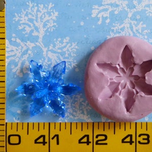 Snowflake Silicone Mold for DIY Crafts image 4