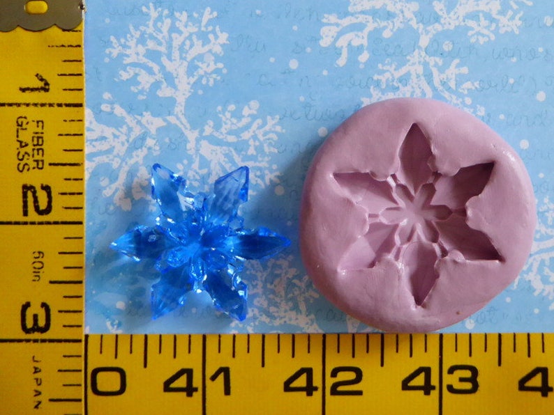 Snowflake Silicone Mold for DIY Crafts image 4