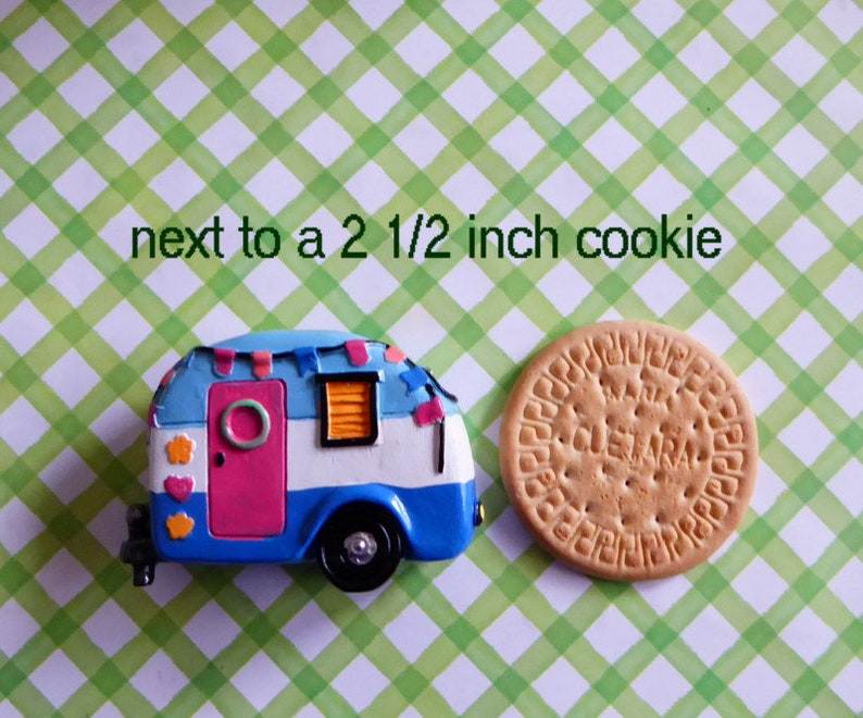 Camper Silicone Mold Fondant Chocolate Candy Polymer Clay Craft Soap Caravan Cake Tool Cake Topper Sugar Decorations