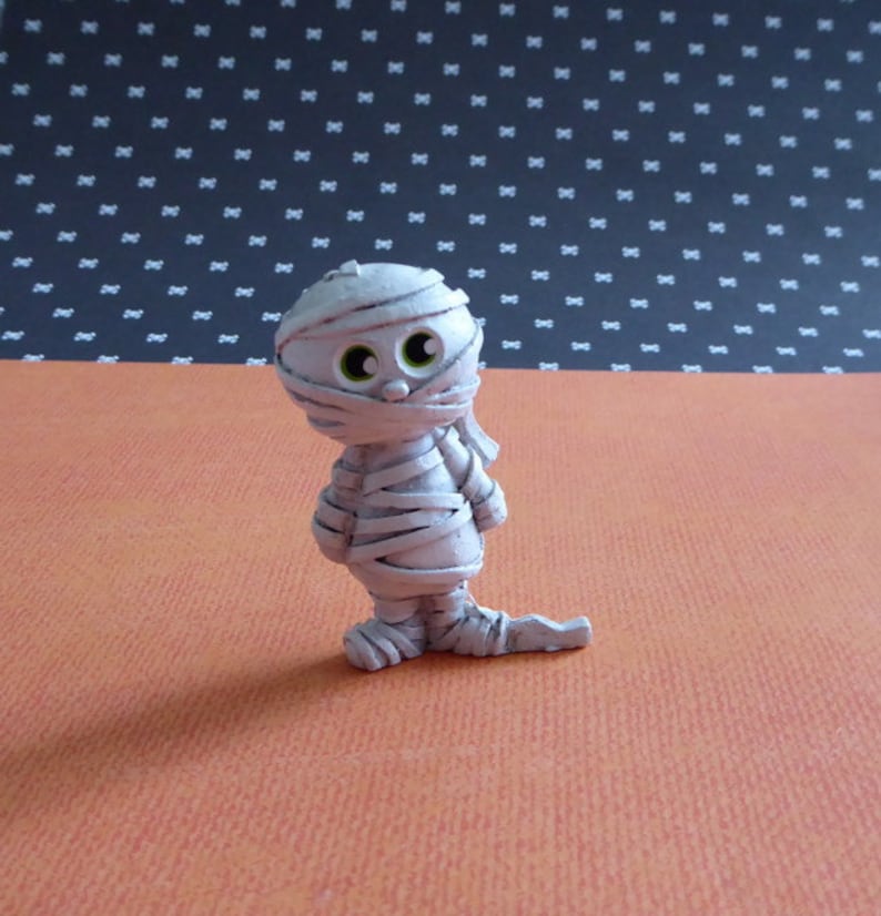 Halloween Mummy Silicone Mold Cake Tool Fondant Chocolate Candy Cupcake Topper Sugar Decorations Polymer Clay Craft