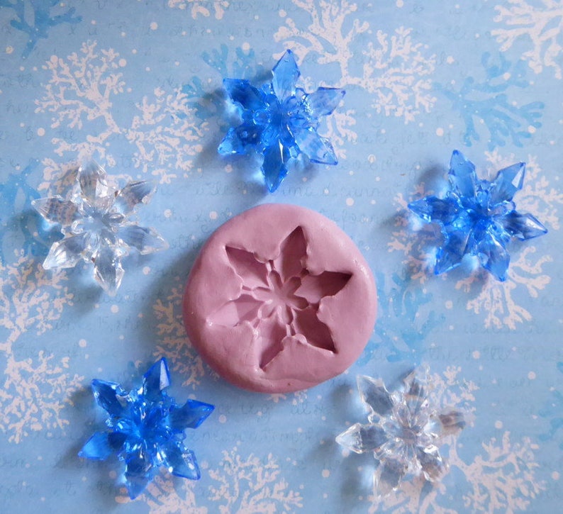 Snowflake Silicone Mold for DIY Crafts image 5