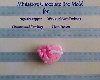 Valentine Heart Shaped Box of Chocolate Silicone Mold for DIY crafts