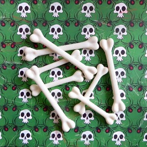 Voodoo Skeleton Bone Silicone Molds for DIY crafts and Halloween Projects