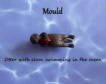 Otter Silicone Mold for DIY Crafts