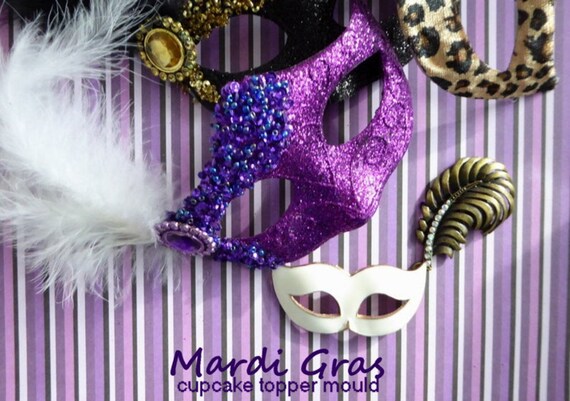 mardi gras chocolate molds