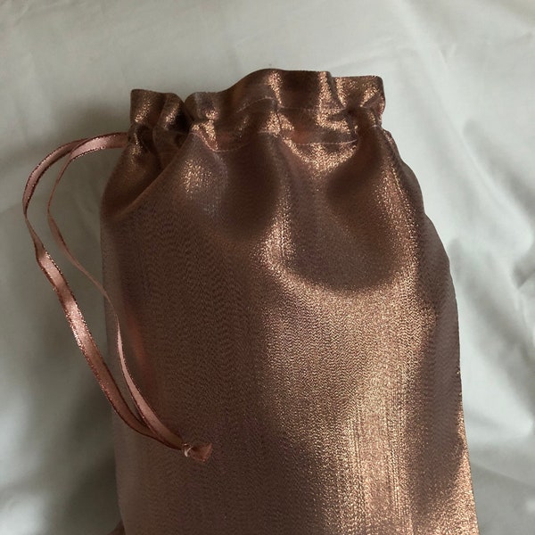 Money Dance Bag Rose Gold,Money Bag, Dollar Dance Bag, Vintage Wedding,Holiday Wedding