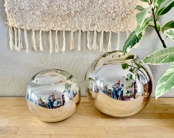 7.5” Mercury Glass Barragán Sphere w/ Stand (Includes one)