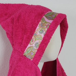 Paisley Hooded Towel - For babies, toddlers, preschoolers and beyond!