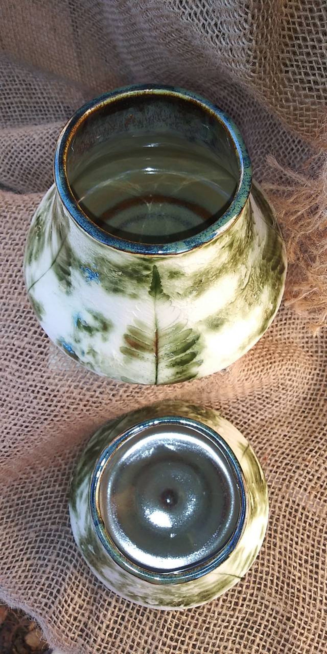 Vases handmade ceramic vases rustic pottery vases 2 piece Etsy