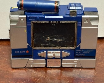 1980s G1 Soundwave Transformer