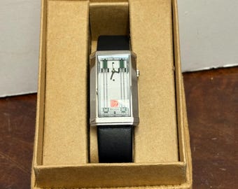 1990s Bulova Frank Lloyd Wright Homage Watch