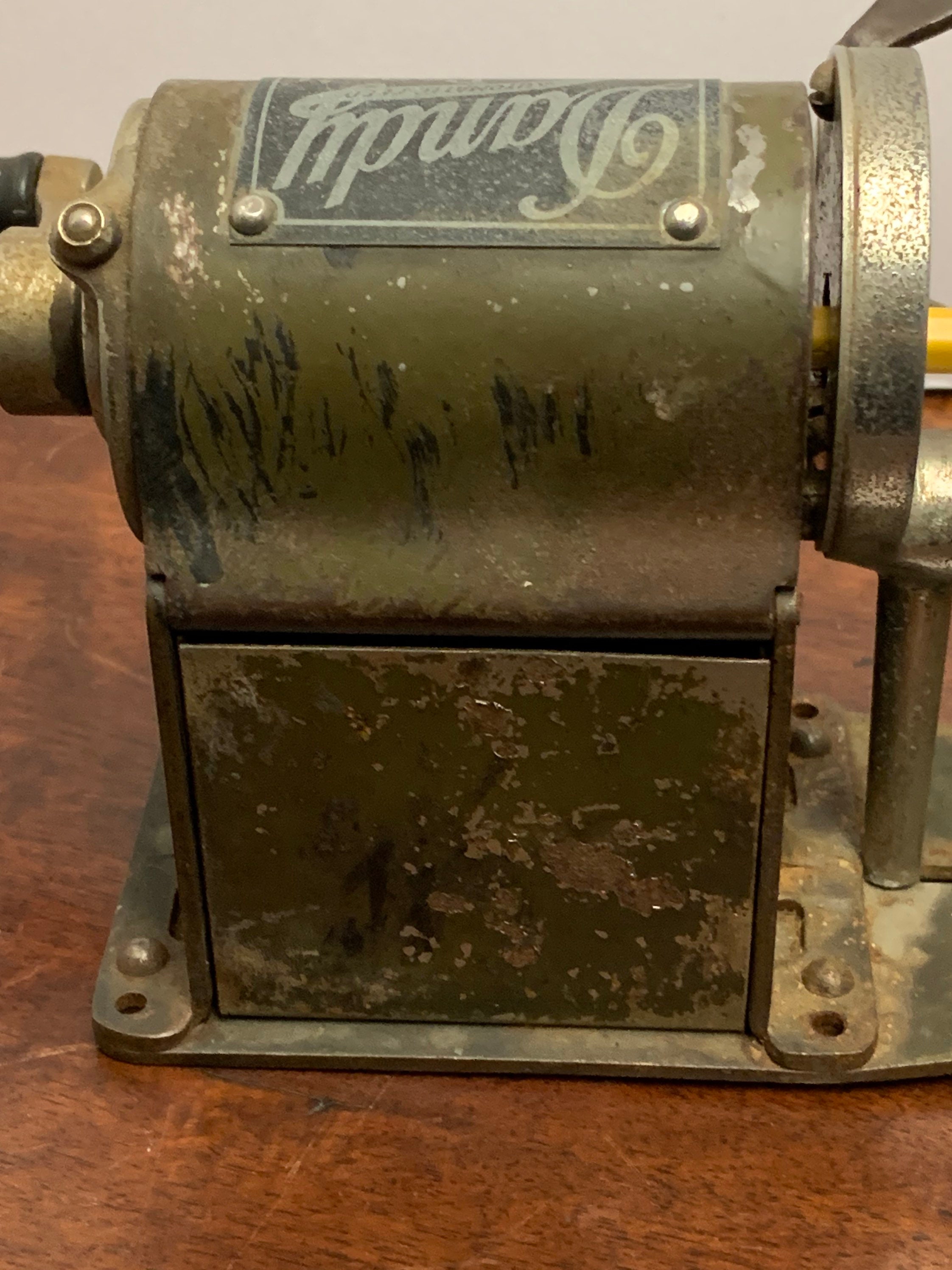 Antique 1919 Dandy Automatic Feed Pencil Sharpener Etsy