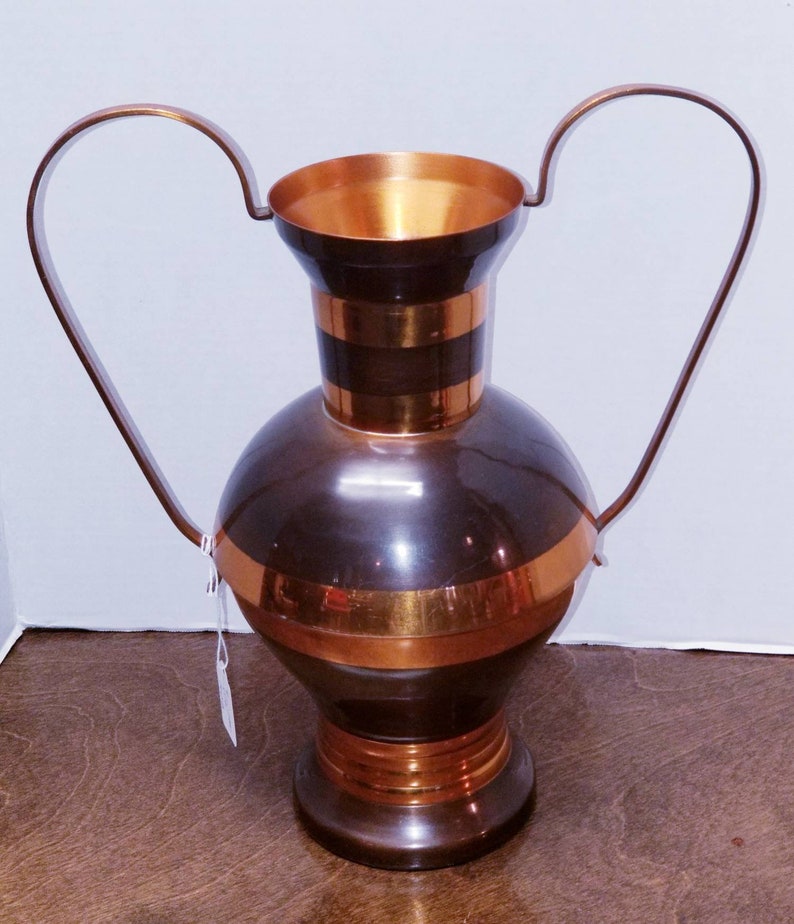 Copper Vase made in Africa image 1