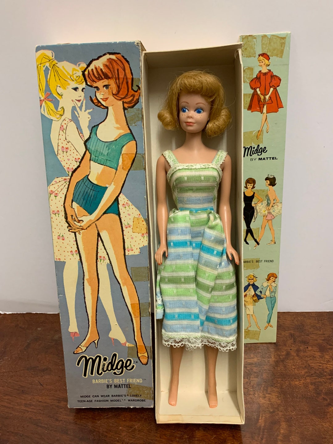 Vintage 1960s Midge Barbie Doll - Etsy