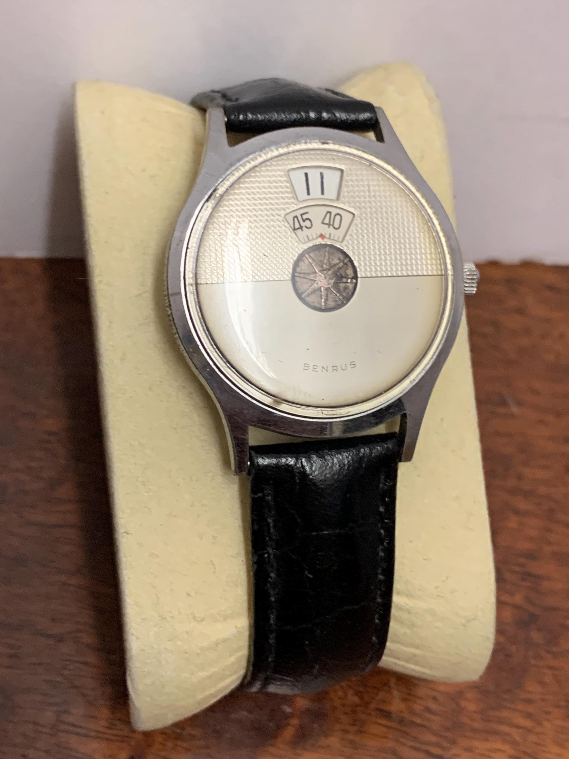 Rare Jump Hour Watch - Etsy Rare Jump Hour Watch - Etsy