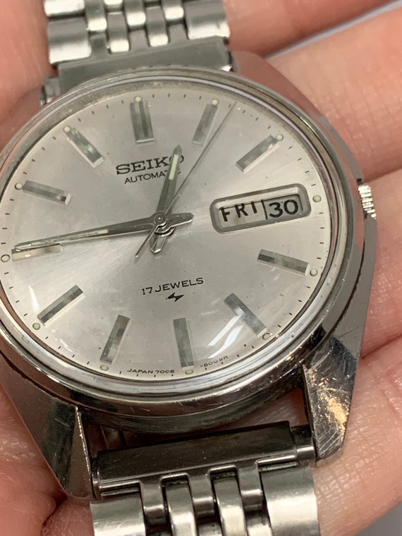 1960s Seiko Automatic Stainless Steel - Etsy