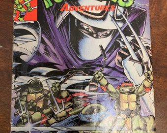 1988 Eastman and Laird Teenage Mutant Nina Turtles Adventures Comic Book