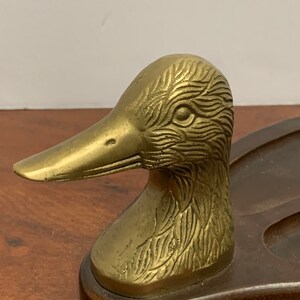 Mens Brass And Wood Duck Valet image 2