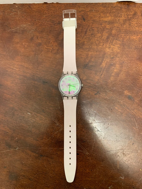 Vintage Pink Swatch Watch - image 2