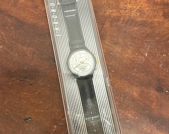 1990s Swatch Chrono Watch with Original Case