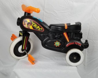 RARE Original 1970s CHiPs Trike!