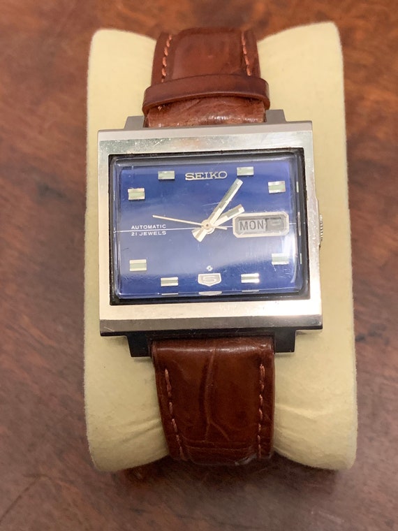 1970s Seiko Automatic TV Watch