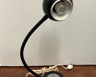 Vintage Atomic Eyeball Desk Lamp- Works!