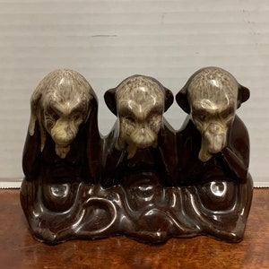 Vintage Ceramic Monkeys