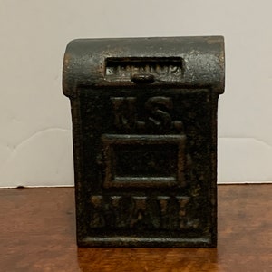 アンティーク メールボックス スチール 郵便受 美品 ビンテージ 1920年代 美品 アンティーク メールボックス スチール 郵便受 ビンテージ
