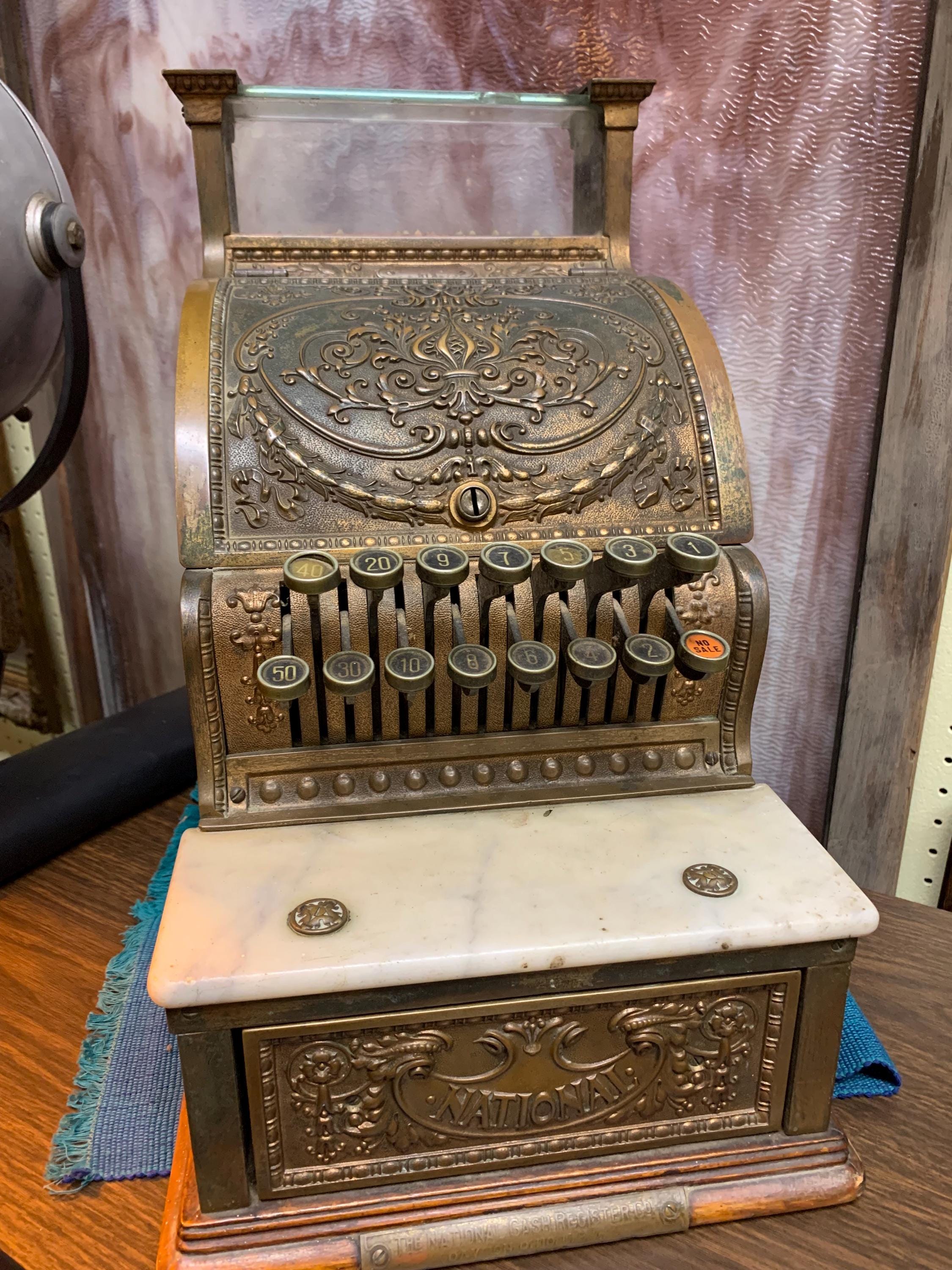 SALE! 1897 National Cash Register Candy Store Model 312 With Key