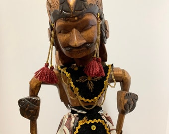 1940s Tibetan Theatre Hand Puppet