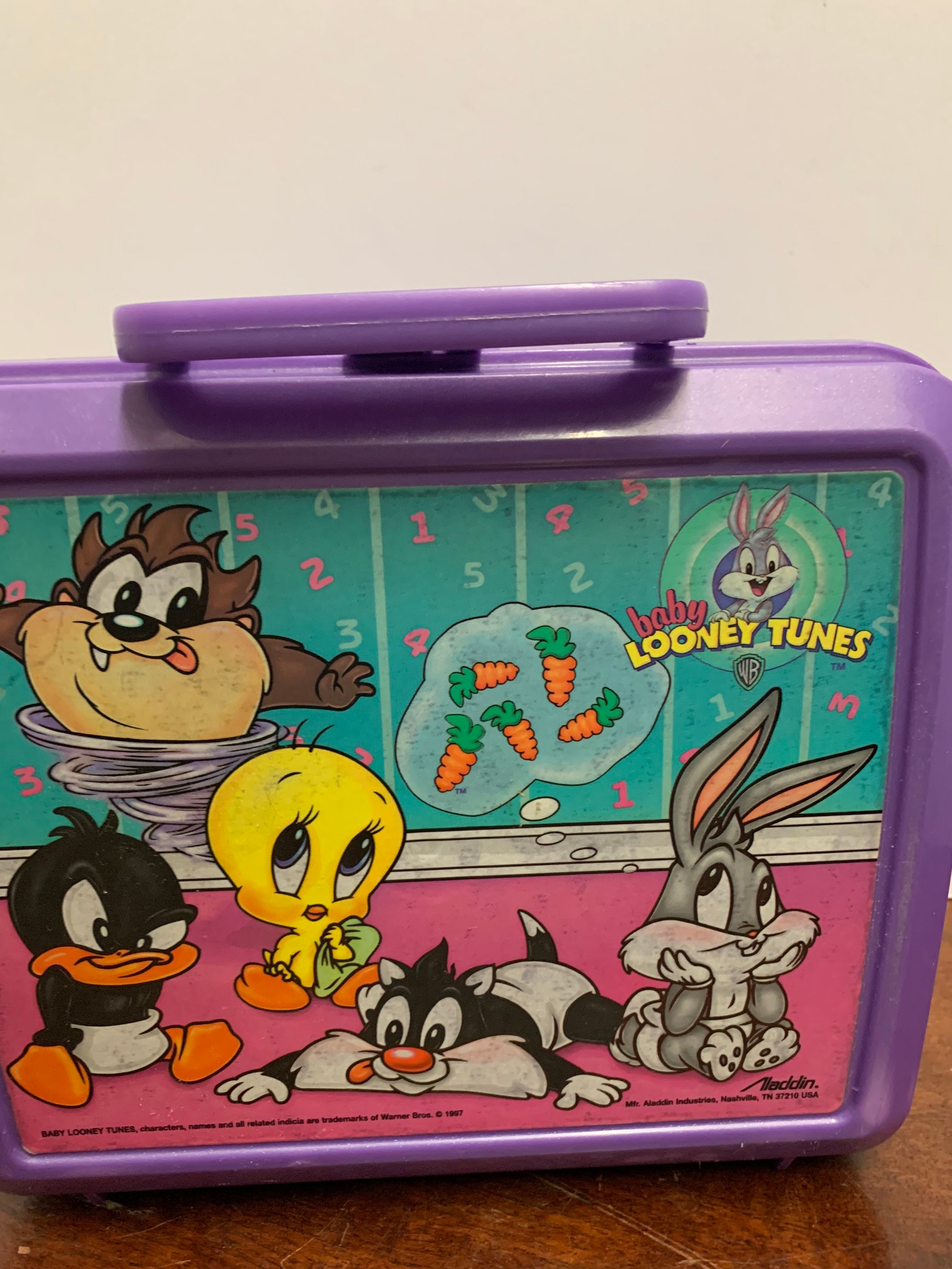 Vintage 1997 Baby Looney Tunes Lunchbox With Thermos - Etsy