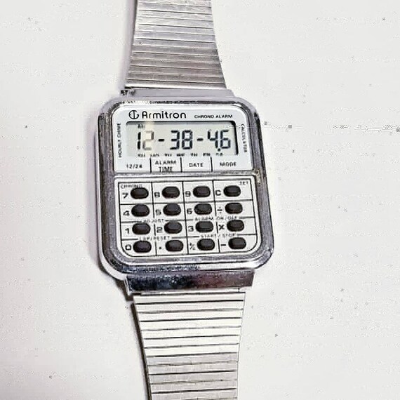 armitron calculator watch