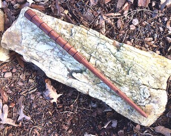 Magic Wand, Mesquite Wood with Copper, Magick