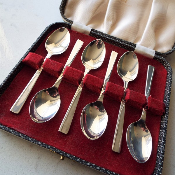 Viners Silver Spoons Etsy UK