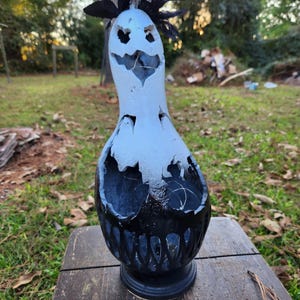 Halloween Gourd Ghost Lamp: Unique Seasonal Home Decor