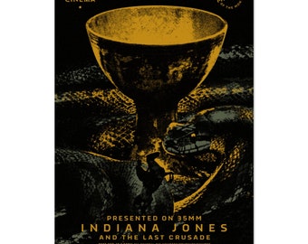 Indiana Jones and the Last Crusade Movie Poster