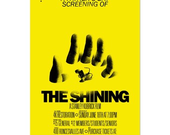 The Shining Movie Poster