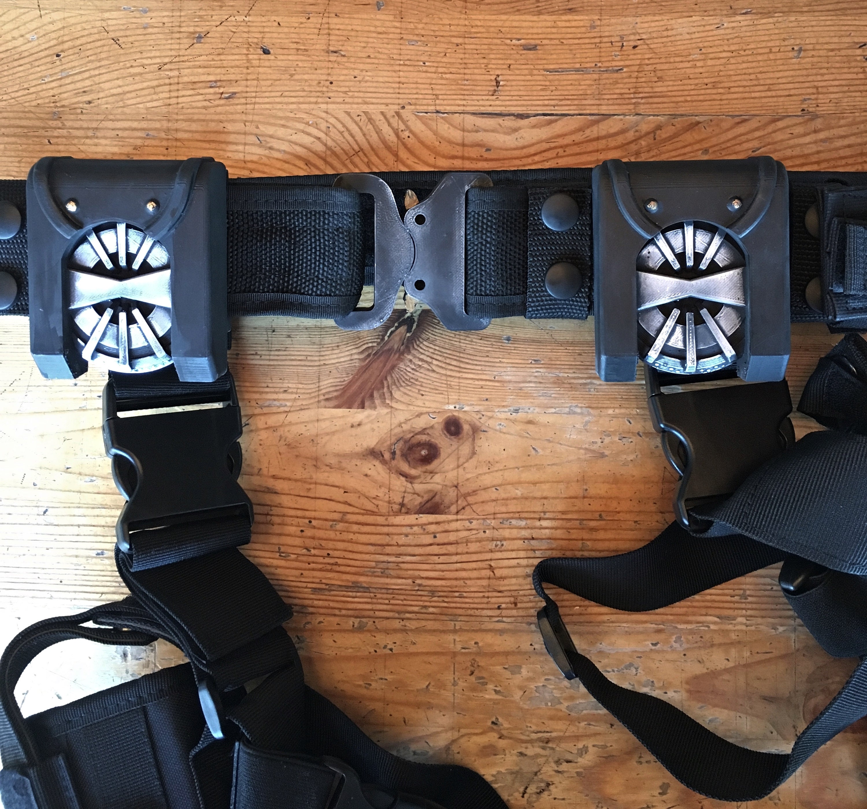 Black Widow Utility Belt with packs. Holster Options Etsy