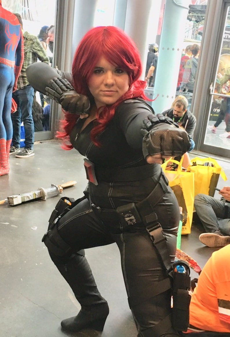 Black Widow Utility Belt with packs. Holster Options Etsy