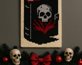 Crochet Wall Hanging Pattern – Book of Winter Curses