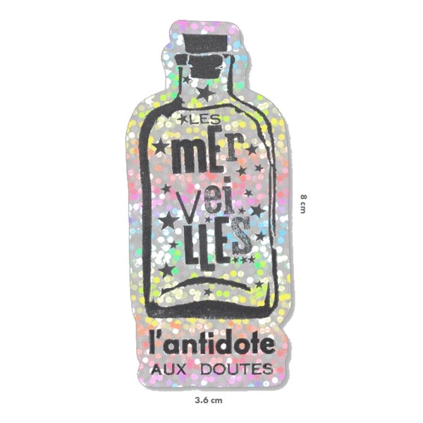 STICKERS The antidote to doubts by La Fabrique de Mots Magiques