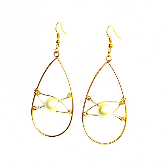 etsy teardrop earrings