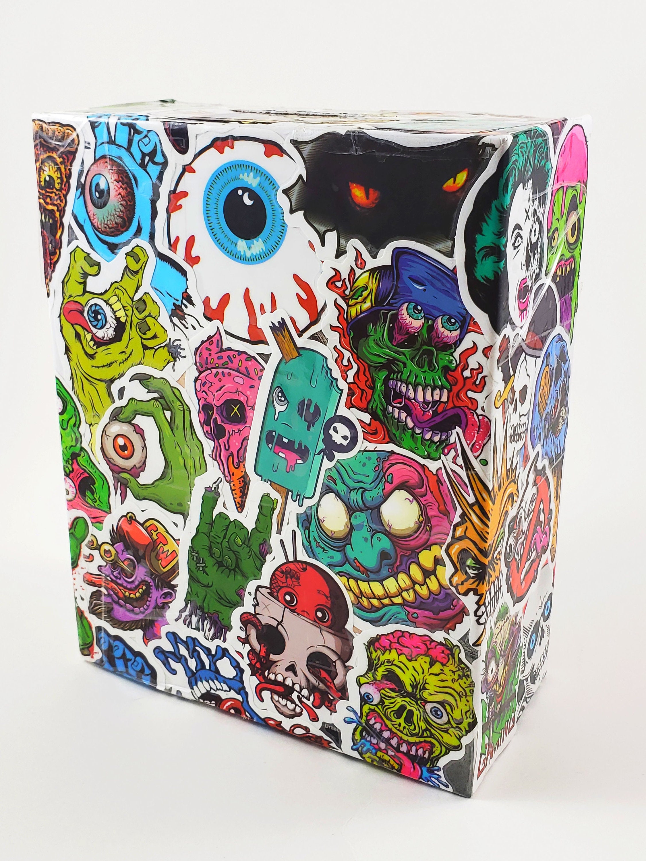 Monster Sticker Bomb Bank Box, Monstruos, bomba de pegatinas, banco de ...
