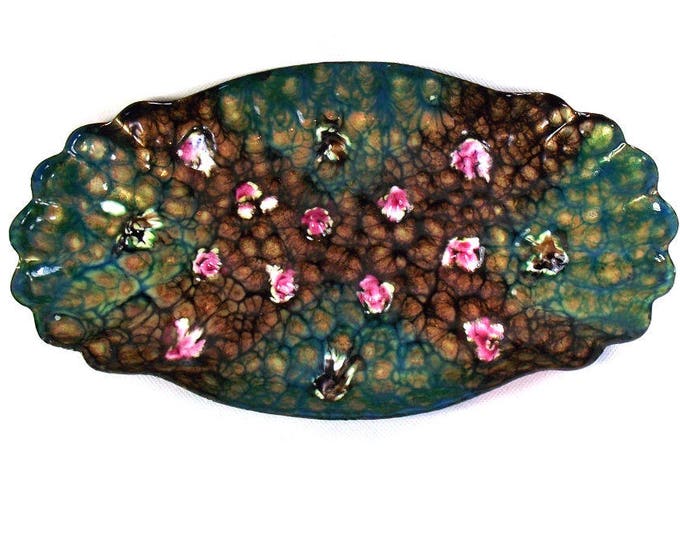 Vintage Copper Enamel Plate/enamelled Copper Plate/copper Etsy