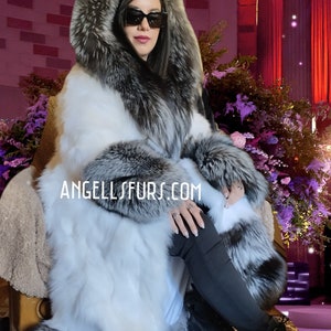 シルバーフォックス FOX ファーコート S~M相当 シルバーフォックス FOX ファーコート S~M相当 楽天市場】シルバー